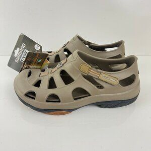 Shimano Evair Shoe  -  (EVASH12HK)  Khaki Black  Fishing Shoes Size  12